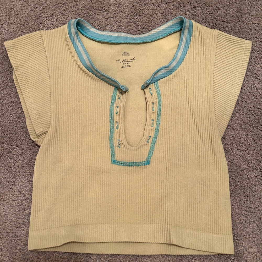 RARE Out From Under Go For Gold Seamless Top